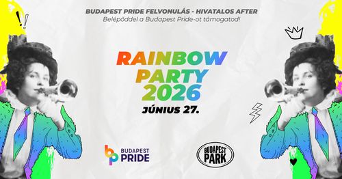 Budapest Pride RAINBOW PARTY 2026 - hivatalos afterparty